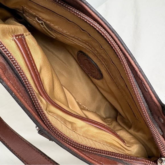 ETIENNE AIGNER Rare Vintage Cotton Jute Woven Bag Purse Faux Leather Trim - Picture 3 of 16